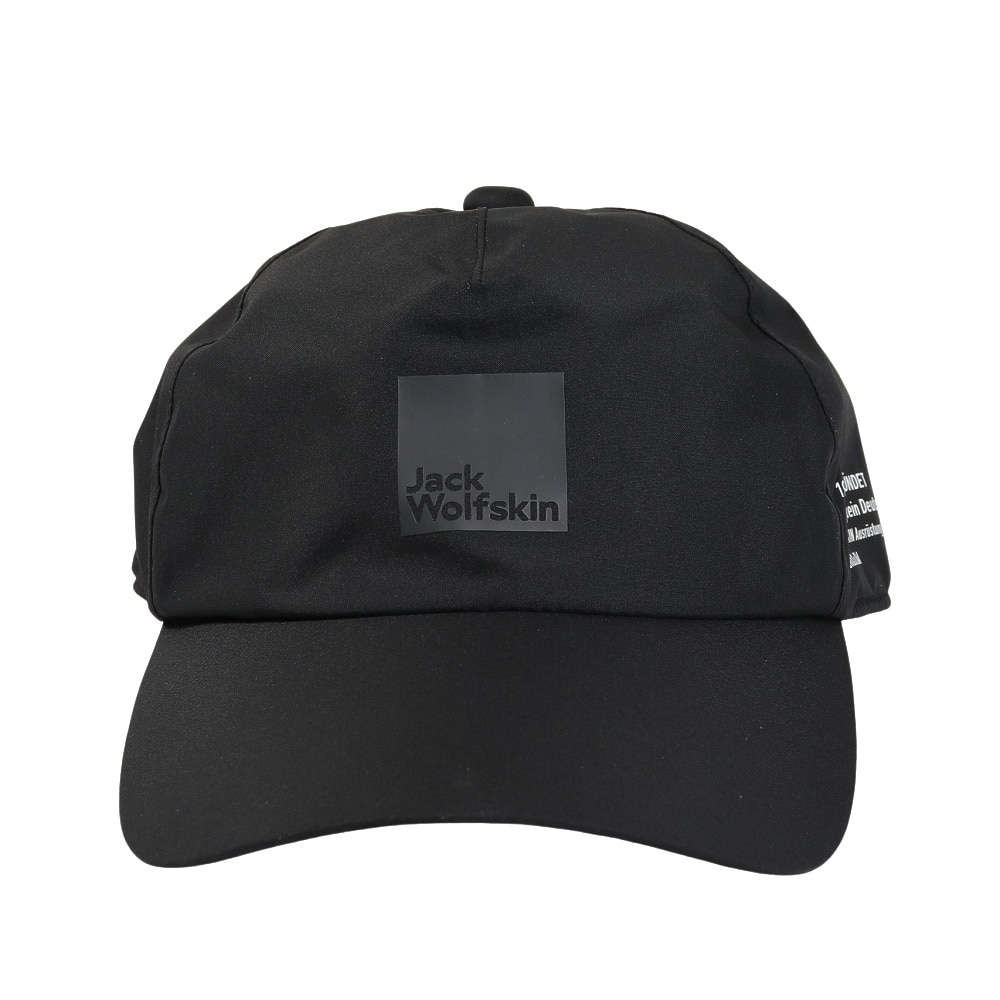 ジャックウルフスキン（JackWolfskin）（メンズ）帽子 キャップ JP UR ECO レインキャップ V2 5025002-6000 ブラック