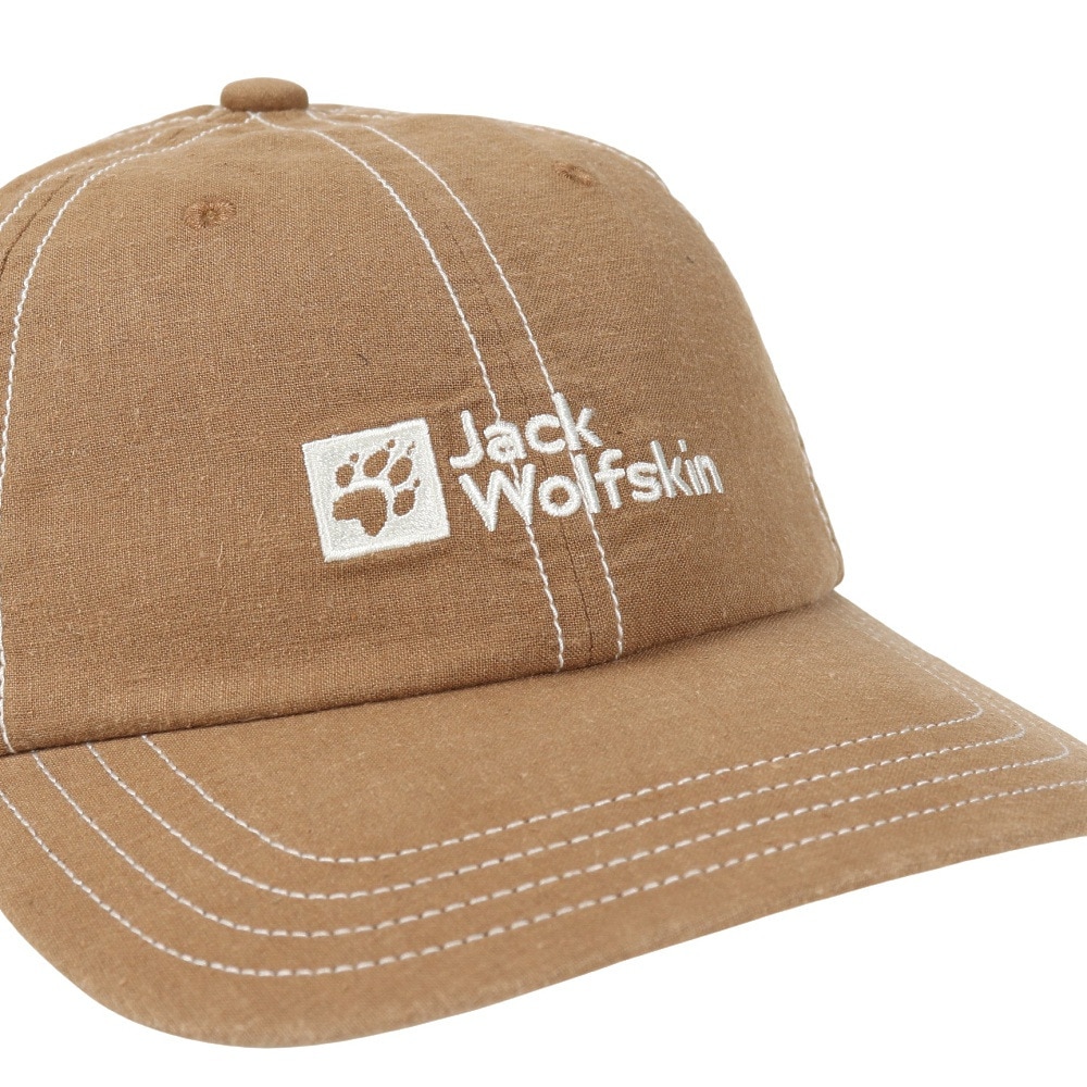 ジャックウルフスキン（JackWolfskin）（メンズ、レディース）帽子 キャップ JP LHMP WOODWORKER キャップ  5028573-5164 ブラウン アウトドア・キャンプ用品はエルブレス