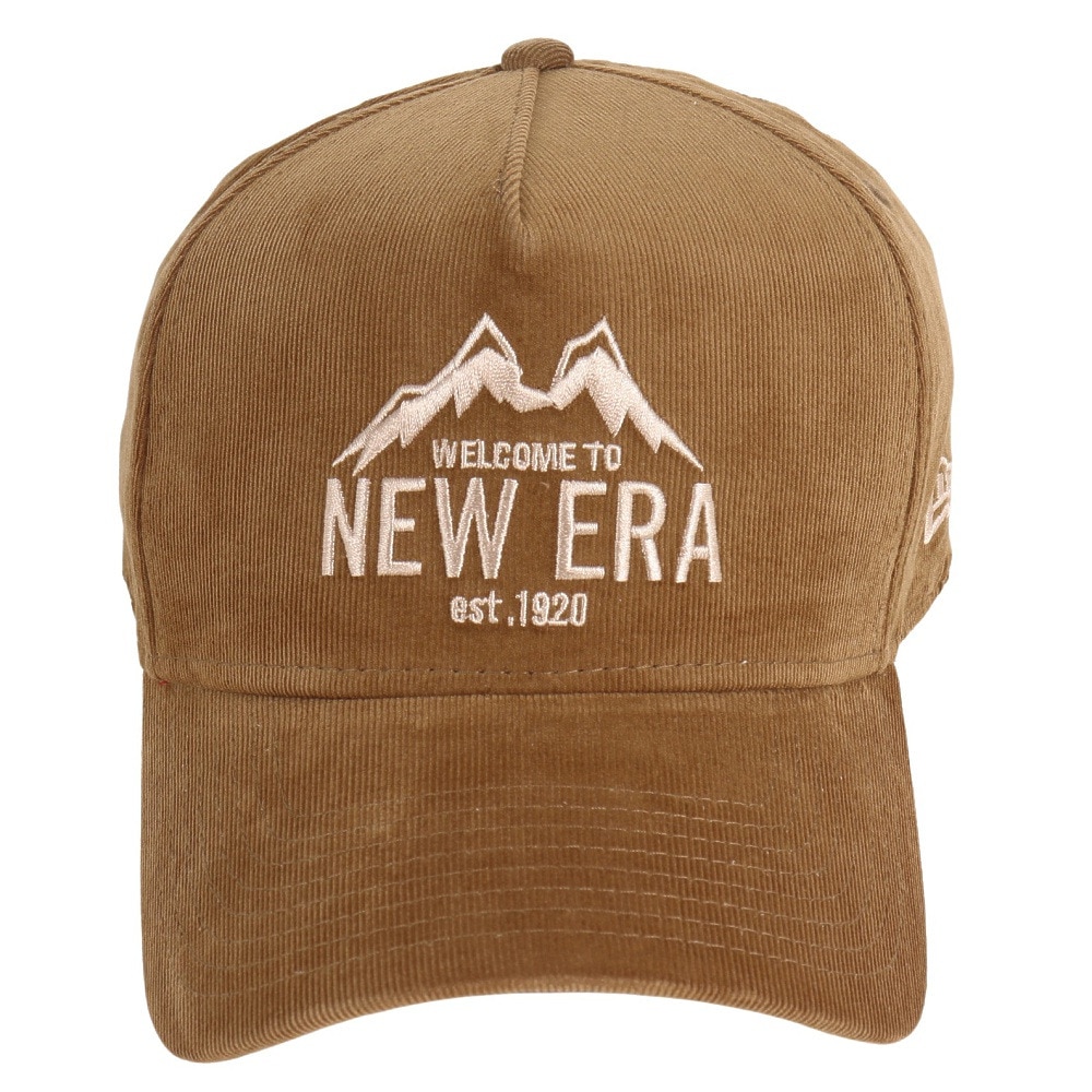 ニューエラ（NEW ERA）（メンズ、レディース）帽子 キャップ アウトドア 9FORTY-Frame Micro コーデュロイ 13772443 カーキ