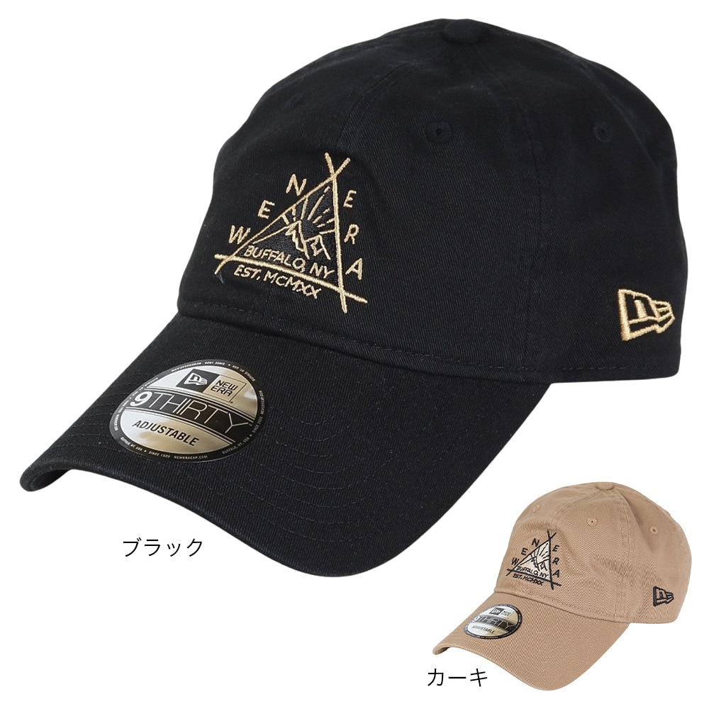 ニューエラ（NEW ERA）（メンズ）9THIRTY トライアングルロゴ キャップ BLK 14110143