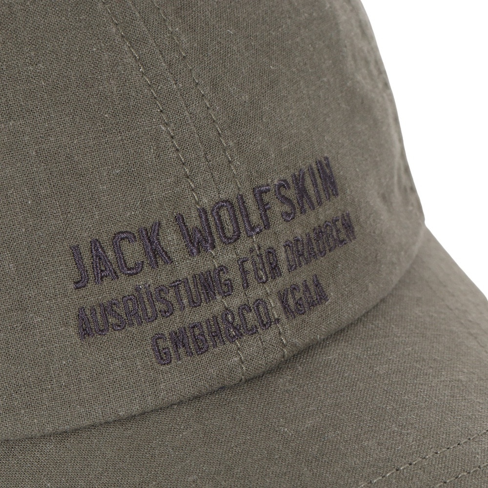 ジャックウルフスキン（JackWolfskin）（メンズ）ヘンプウッドワーカー キャップ 2 5028574-4550