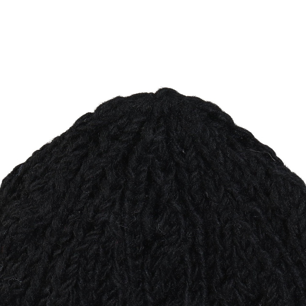 チャムス（CHUMS）（メンズ、レディース）ニット帽 ニットキャップ ネパールニットワッチ CH05-1397-K001 ブラック ウール100％ ケーブル編み