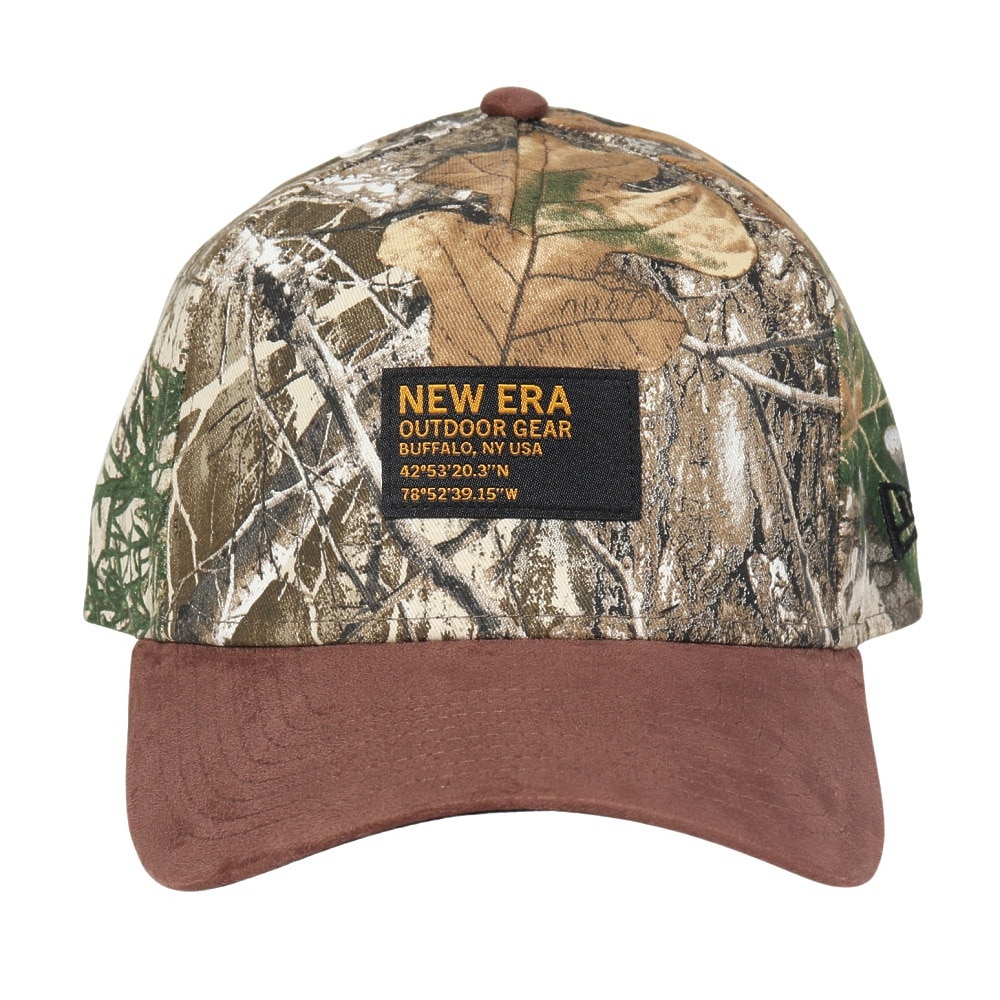 ニューエラ（NEW ERA）（メンズ、レディース）9FORTY A-Frame Real Tree Camo スウェードバイザーキャップ 14307270