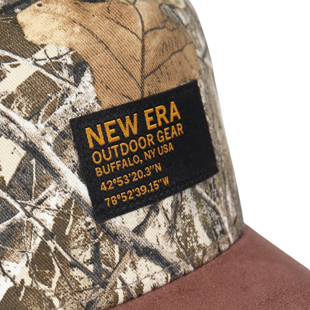 ニューエラ（NEW ERA）（メンズ、レディース）9FORTY A-Frame Real Tree Camo スウェードバイザーキャップ 14307270