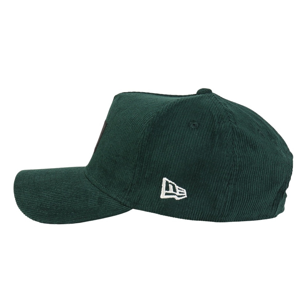 ニューエラ（NEW ERA）（メンズ、レディース）9FORTY A-Frame Corduroy ウーブンパッチ キャップ ダークグリーン 14307279