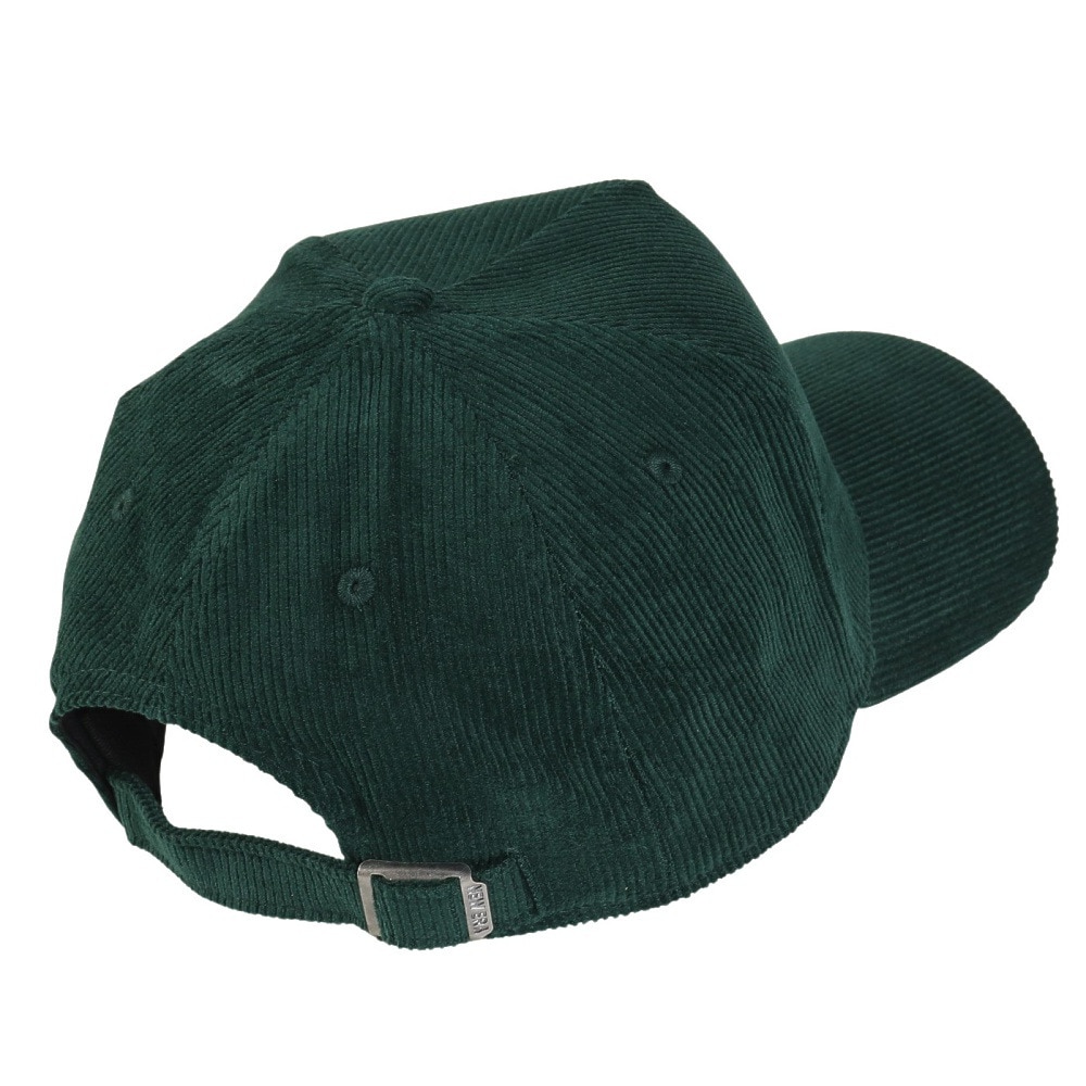 ニューエラ（NEW ERA）（メンズ、レディース）9FORTY A-Frame Corduroy ウーブンパッチ キャップ ダークグリーン 14307279