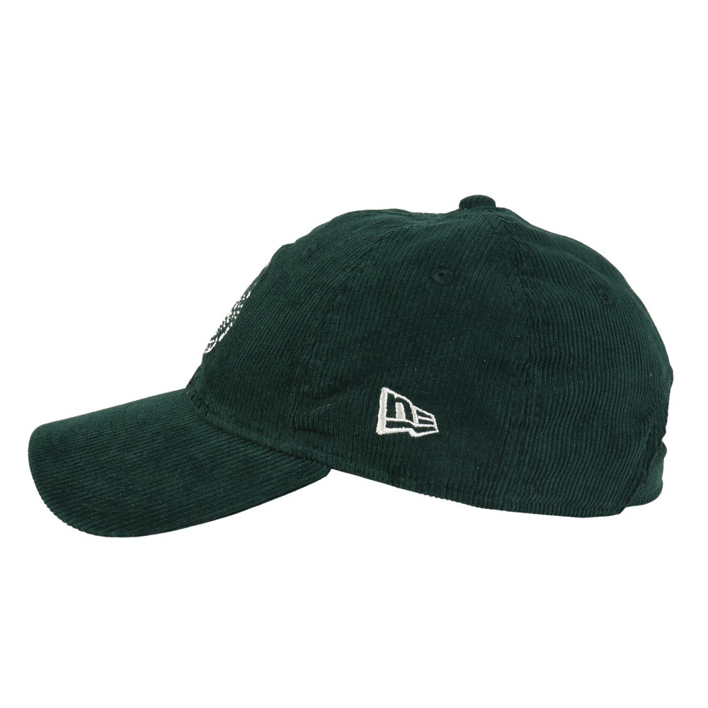 ニューエラ（NEW ERA）（メンズ、レディース）9THIRTY Corduroy Circle ロゴ キャップ ダークグリーン 14307302