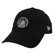 (メンズ、レディース)9THIRTY Corduroy Circle ロゴ キャップ ブラック 14307303