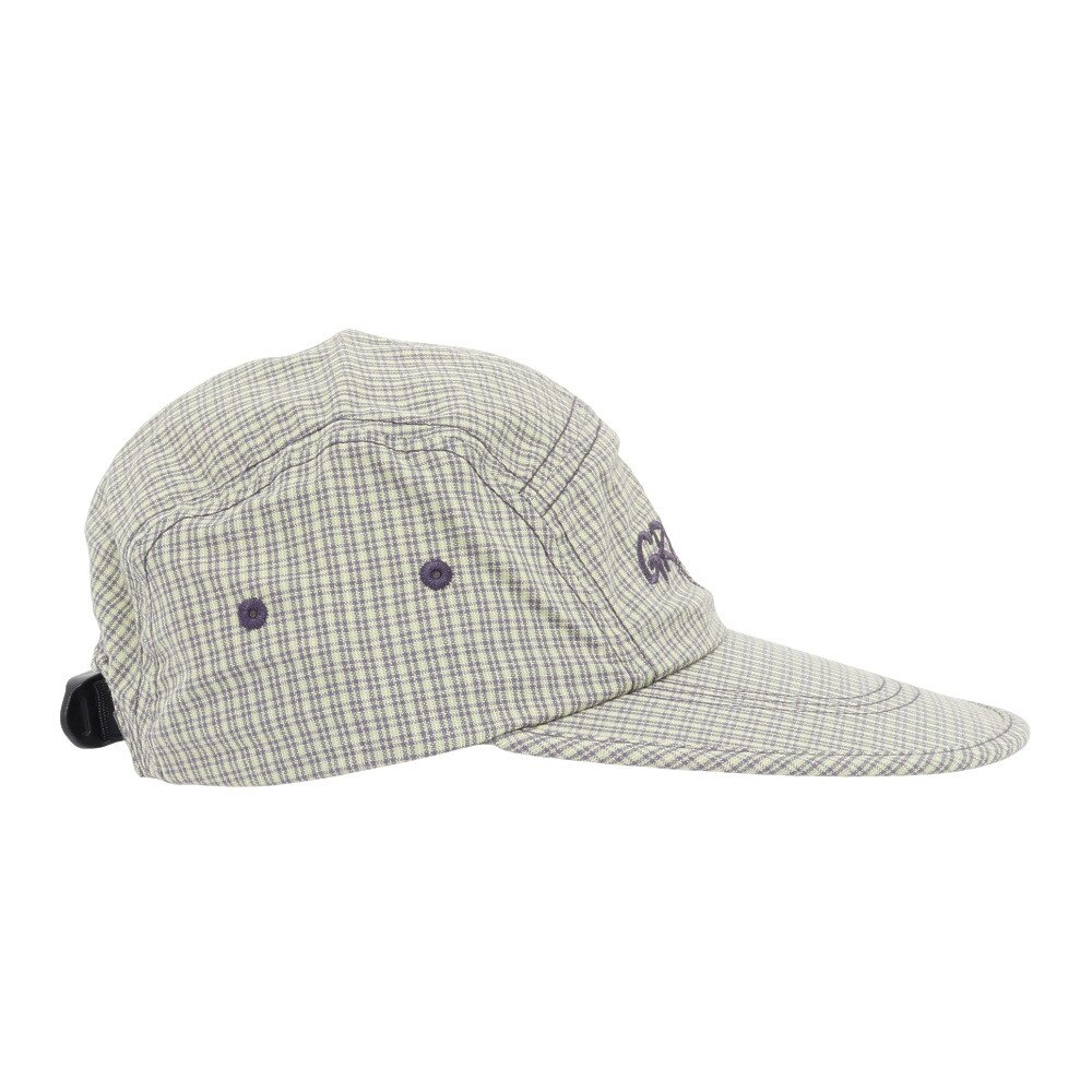グラミチ（Gramicci）（メンズ、レディース）帽子 チェッカード ロングビルキャップ G4FA-084-SIERRA CHECK MINT