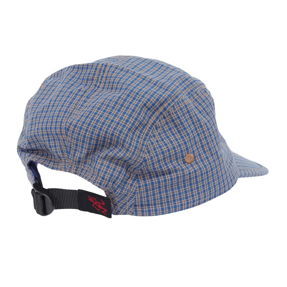 グラミチ（Gramicci）（メンズ、レディース）帽子 チェッカード ロングビルキャップ G4FA-084-SIERRA CHECK NAVY