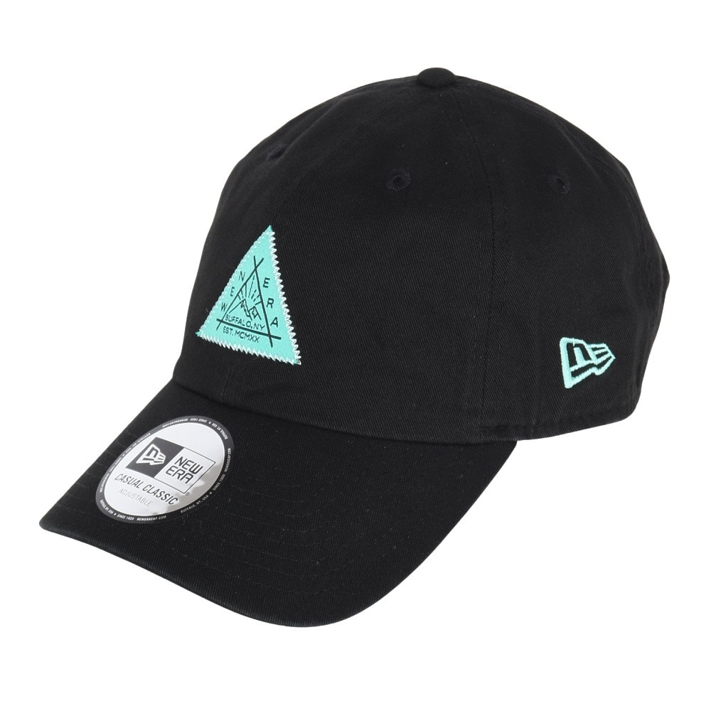 ニューエラ（NEW ERA）（メンズ、レディース）アウトドア キャップ カジュアルクラシック コットン TRIANGLE BLK 14392157