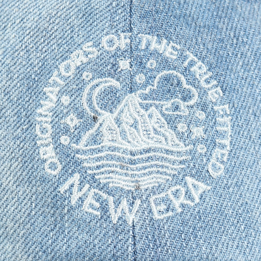 ニューエラ（NEW ERA）（メンズ、レディース）キャップ 9TWENTY Circle Logo ウォッシュドデニム 14392284