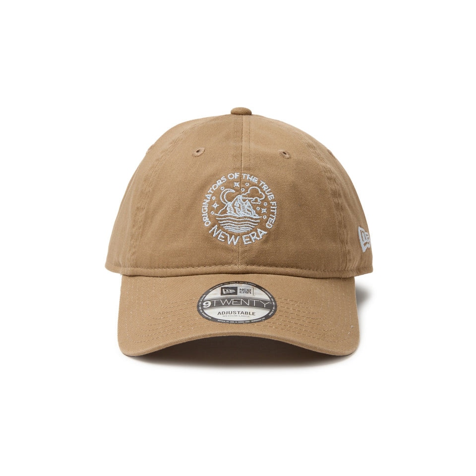 ニューエラ（NEW ERA）（メンズ、レディース）キャップ 9TWENTY Circle Logo カーキ 14392285