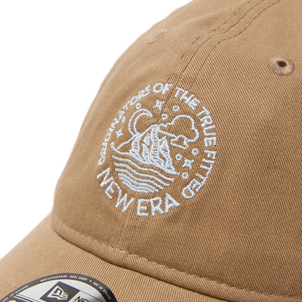 ニューエラ（NEW ERA）（メンズ、レディース）キャップ 9TWENTY Circle Logo カーキ 14392285