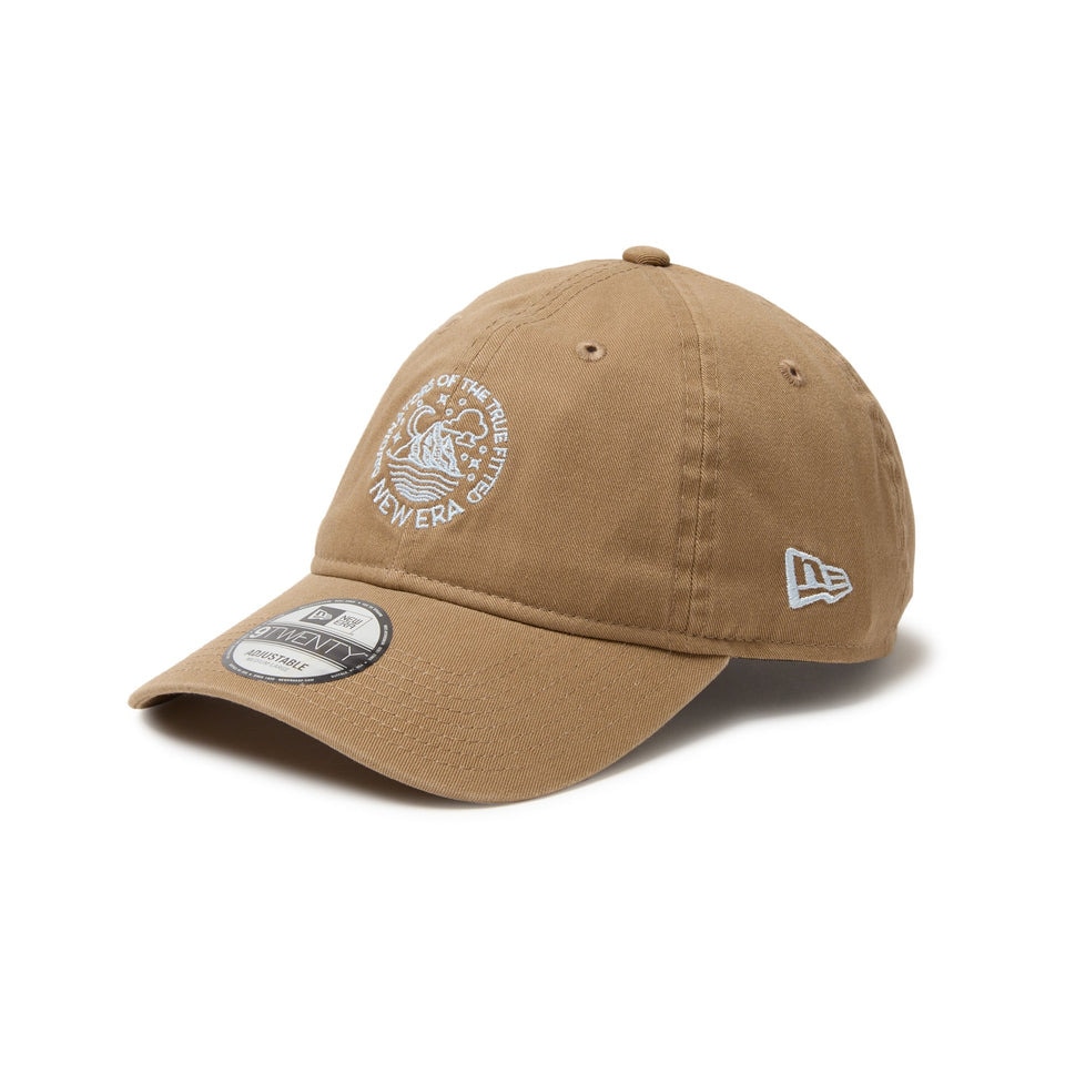 ニューエラ（NEW ERA）（メンズ、レディース）キャップ 9TWENTY Circle Logo カーキ 14392285