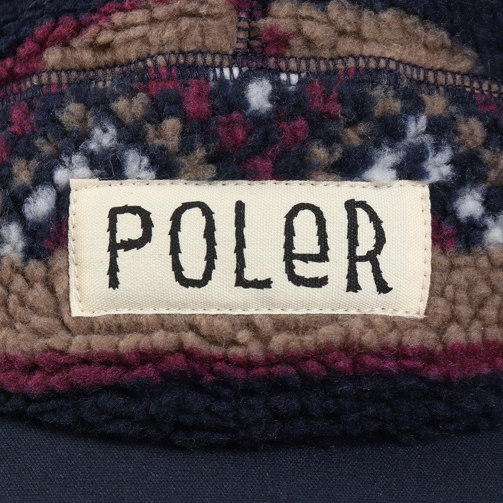 ポーラー（POLER）（メンズ）帽子 ボア フリース 5パネル キャップ 253MCV0090-MLT