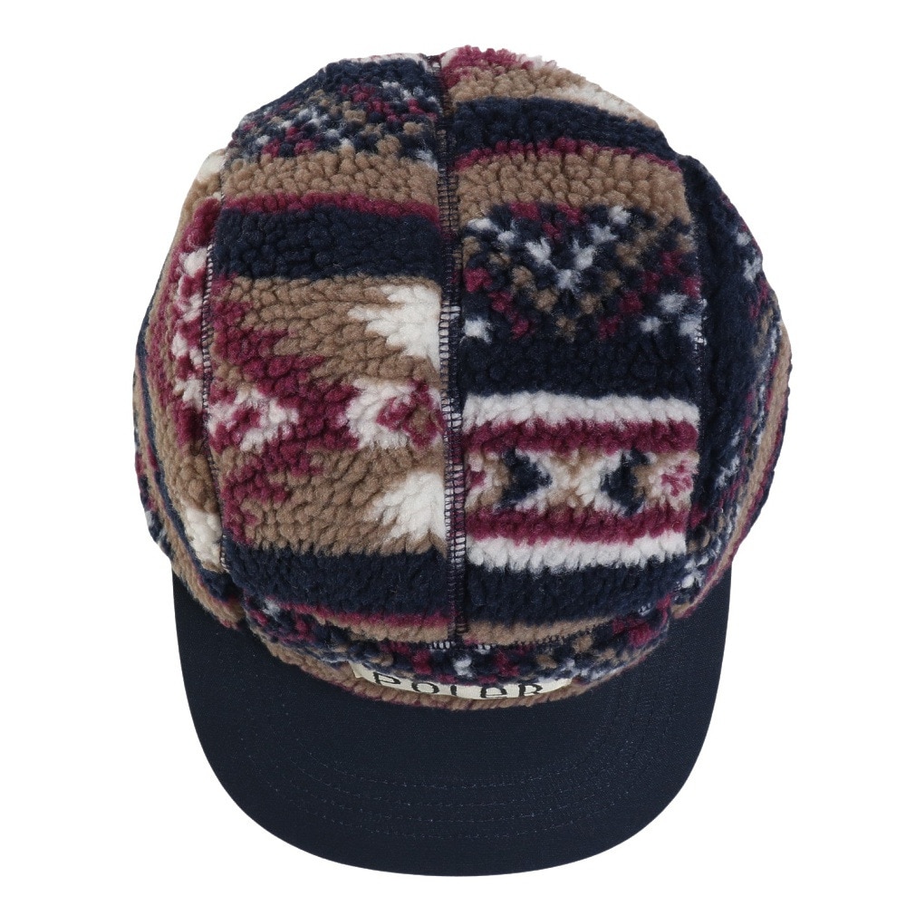 ポーラー（POLER）（メンズ）帽子 ボア フリース 5パネル キャップ