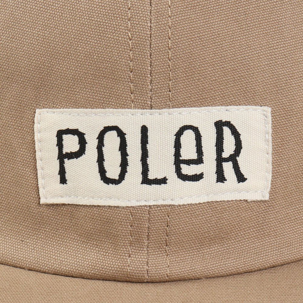 ポーラー（POLER）（メンズ）帽子 コットン キャップ 253MCV0093-DBE