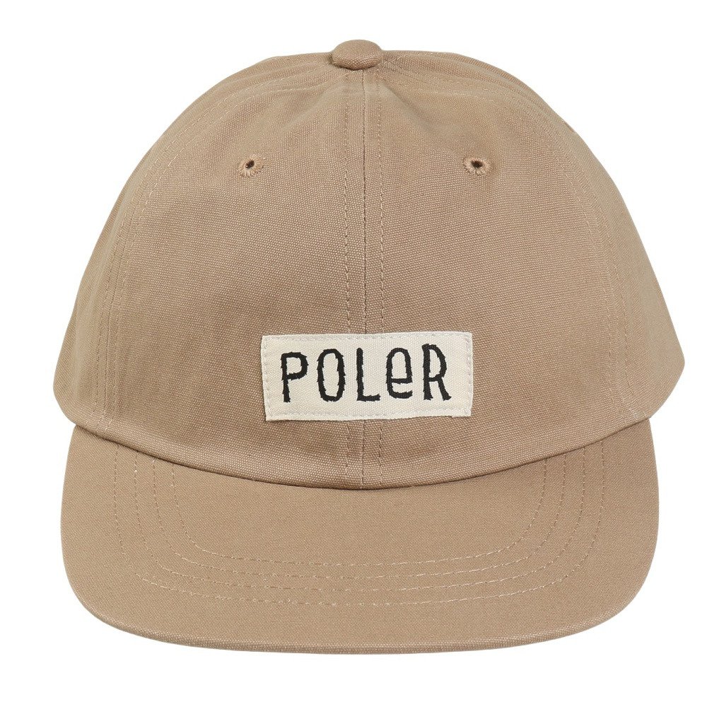 ポーラー（POLER）（メンズ）帽子 コットン キャップ 253MCV0093-DBE