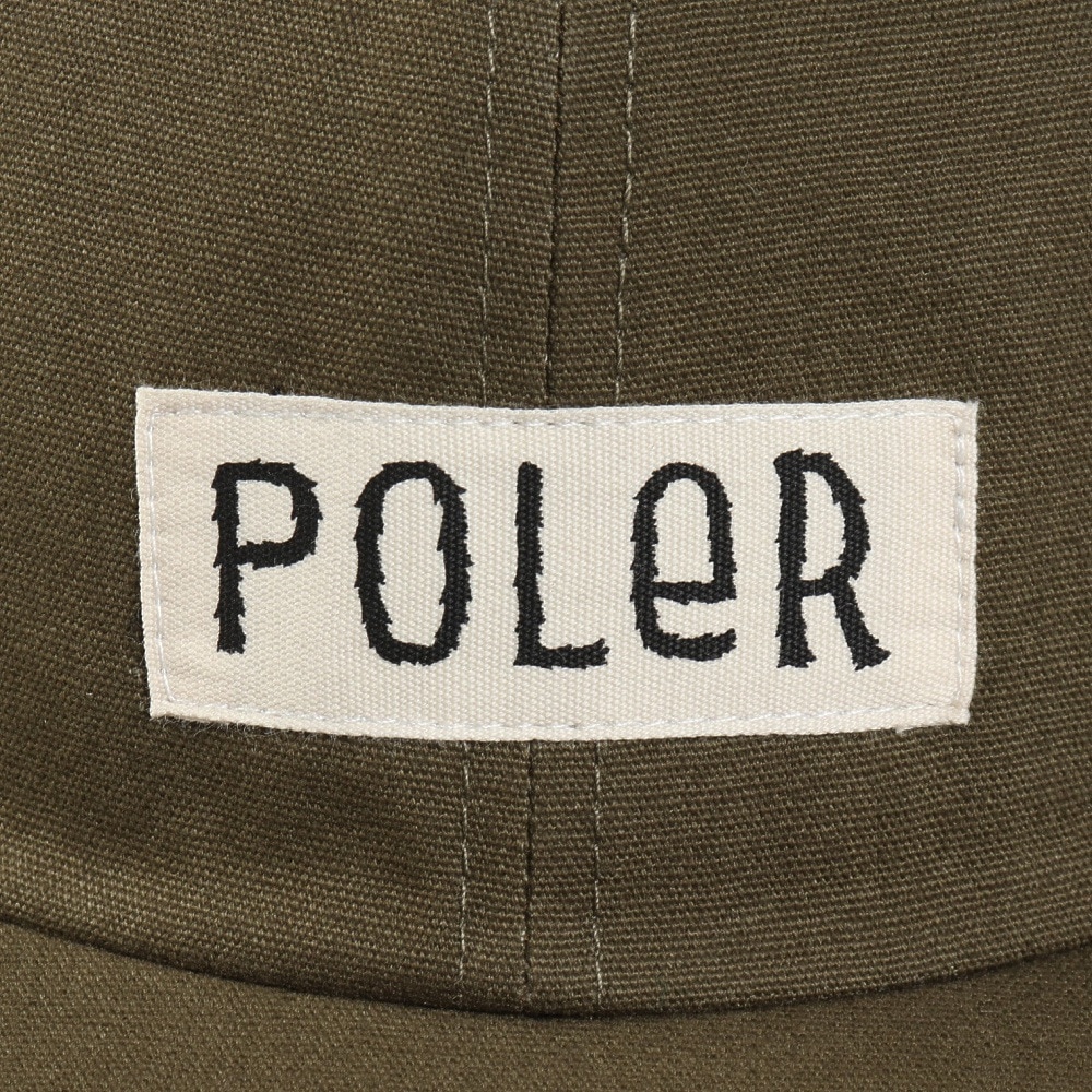 ポーラー（POLER）（メンズ）帽子 コットン キャップ 253MCV0093-OLV