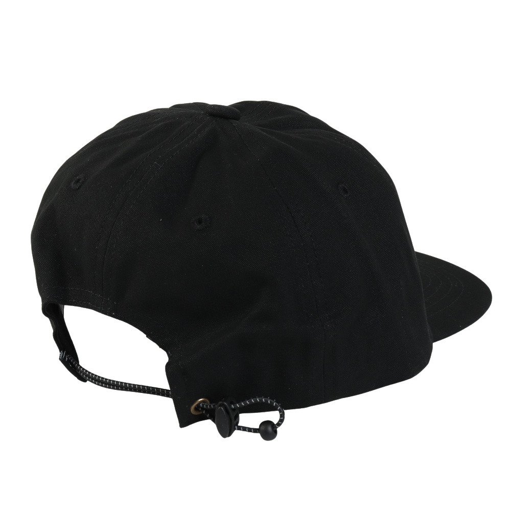 ポーラー（POLER）（メンズ）帽子 コットン DRAW CODE キャップ 253MCV0095-BLK