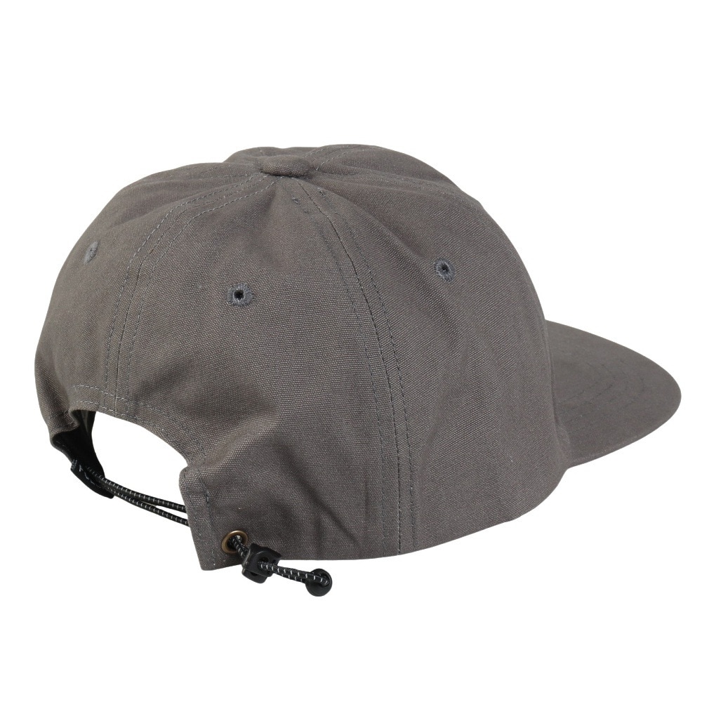 ポーラー（POLER）（メンズ）帽子 コットン DRAW CODE キャップ 253MCV0095-GRY
