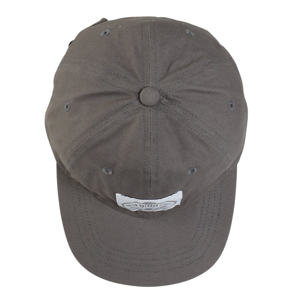 ポーラー（POLER）（メンズ）帽子 コットン DRAW CODE キャップ 253MCV0095-GRY