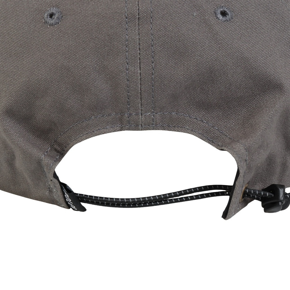 ポーラー（POLER）（メンズ）帽子 コットン DRAW CODE キャップ 253MCV0095-GRY