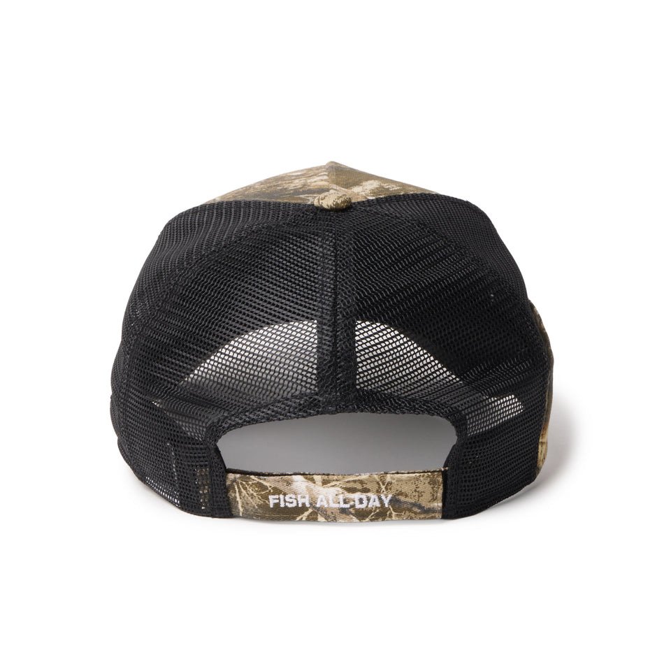 ニューエラ（NEW ERA）（メンズ、レディース）帽子 9FORTY A-Frame トラッカー ループ Angler's Club Ripple Logo 14774380