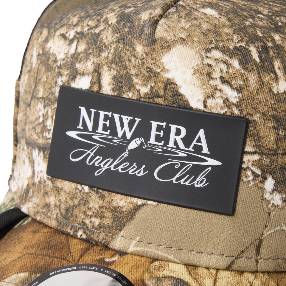ニューエラ（NEW ERA）（メンズ、レディース）帽子 9FORTY A-Frame トラッカー ループ Angler's Club Ripple Logo 14774380