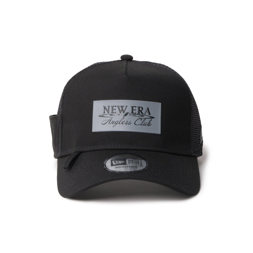 ニューエラ（NEW ERA）（メンズ、レディース）帽子 9FORTY A-Frame トラッカー ループ Angler's Club Ripple Logo 14774381