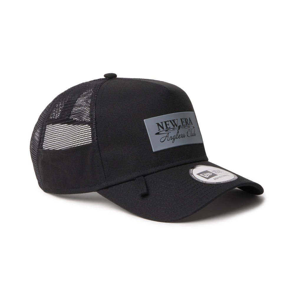 ニューエラ（NEW ERA）（メンズ、レディース）帽子 9FORTY A-Frame トラッカー ループ Angler's Club Ripple Logo 14774381