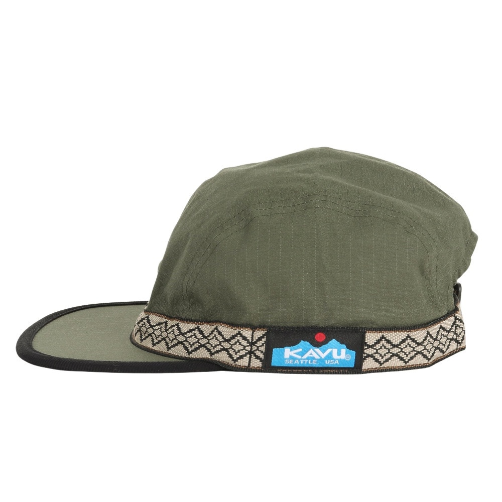 カブー（KAVU）（メンズ）帽子 キャップ リップストップ ストラップキャップ 19821419048000 カーキ