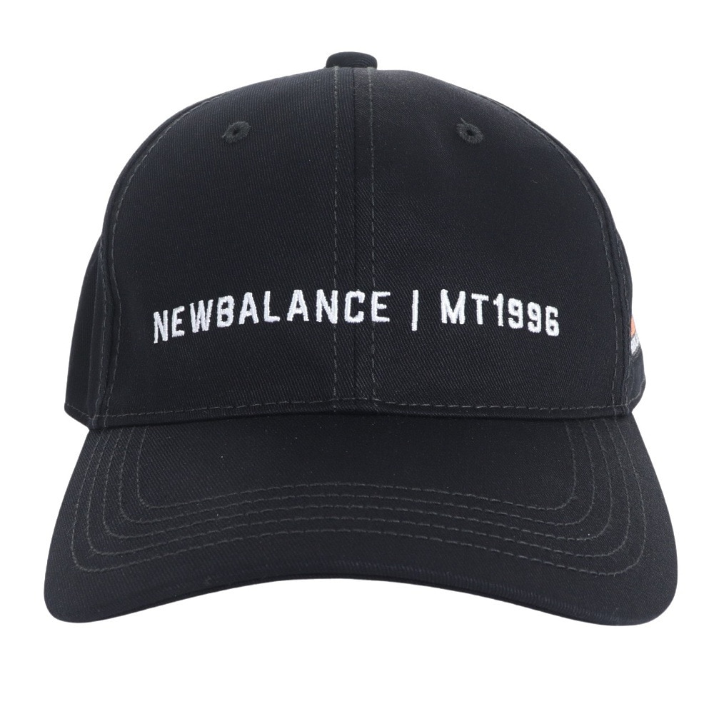 ニューバランス（new balance）（メンズ）帽子 キャップ MT1996 6パネルキャップ LAH35648BK ブラック