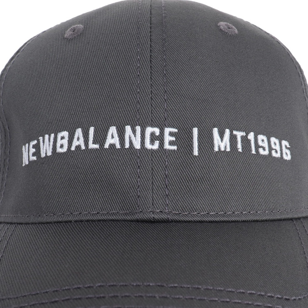 ニューバランス（new balance）（メンズ）帽子 キャップ MT1996 6パネルキャップ LAH35648DRC ダークグレー