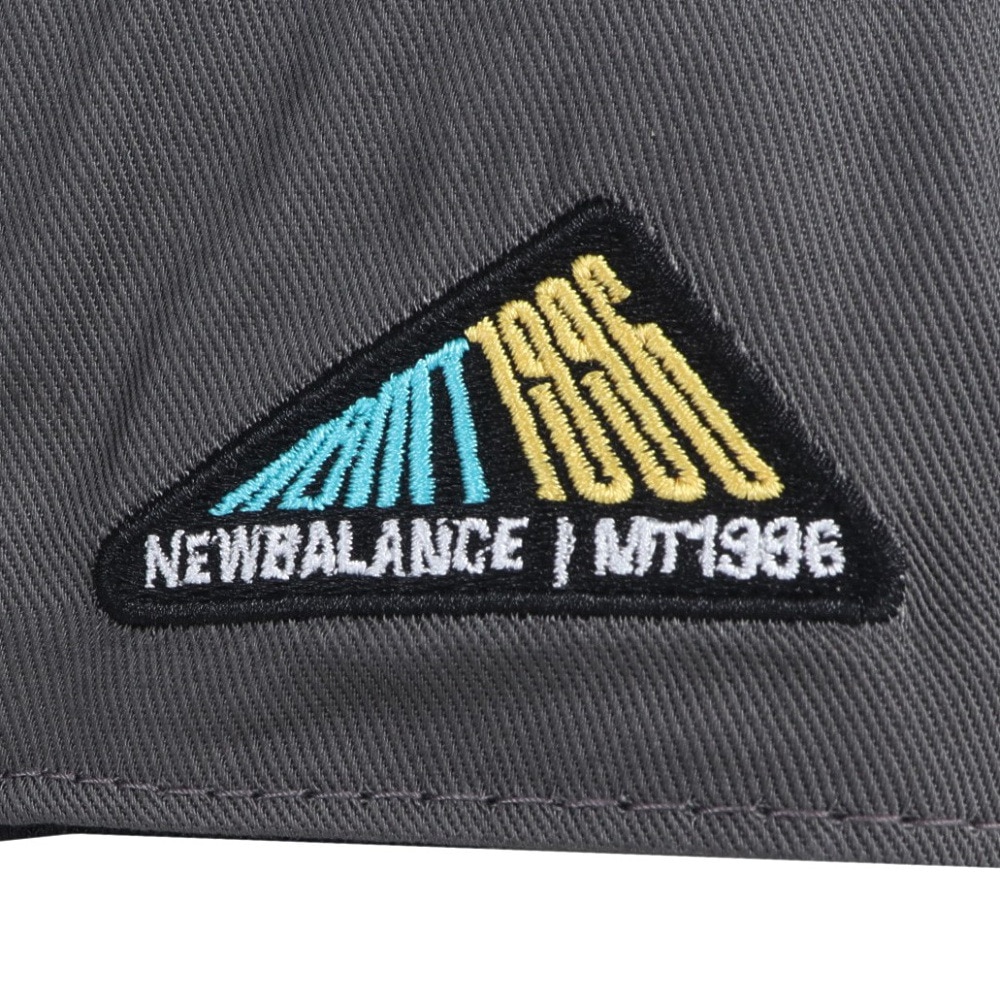 ニューバランス（new balance）（メンズ）帽子 キャップ MT1996 6パネルキャップ LAH35648DRC ダークグレー