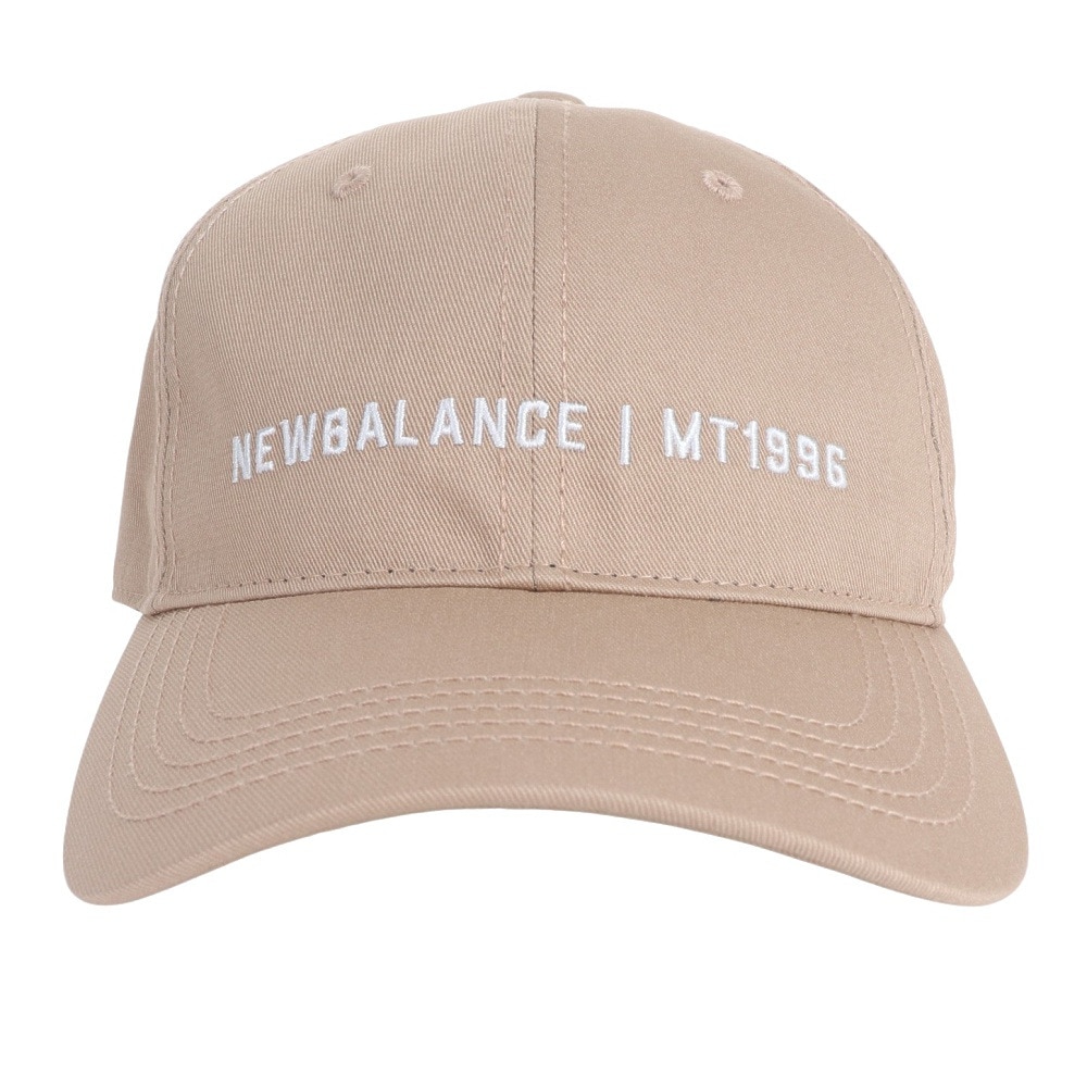 ニューバランス（new balance）（メンズ）帽子 キャップ MT1996 6パネルキャップ LAH35648INC ベージュ