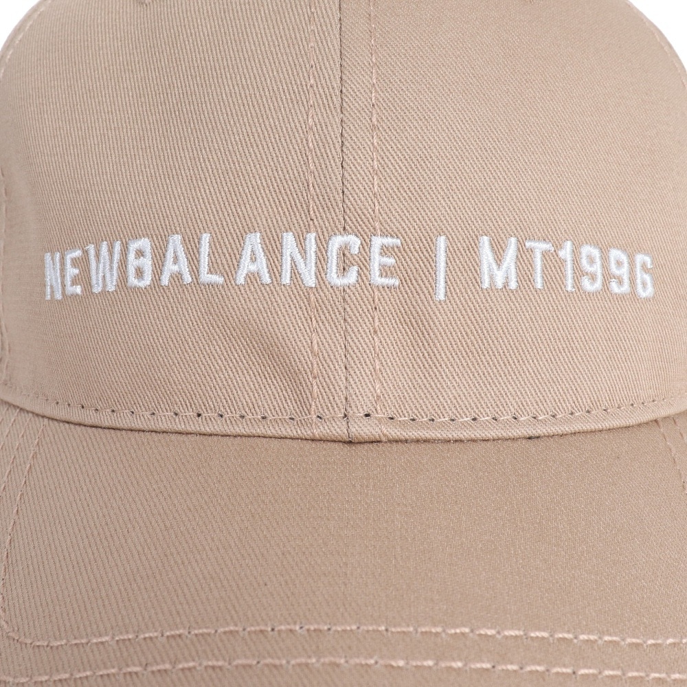 ニューバランス（new balance）（メンズ）帽子 キャップ MT1996 6パネルキャップ LAH35648INC ベージュ