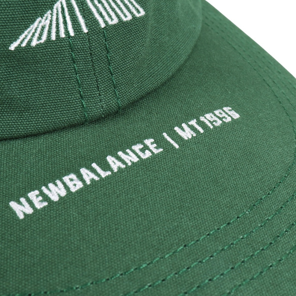 ニューバランス（new balance）（メンズ）帽子 キャップ MT1996 6パネルキャップ LAH35748ECS グリーン