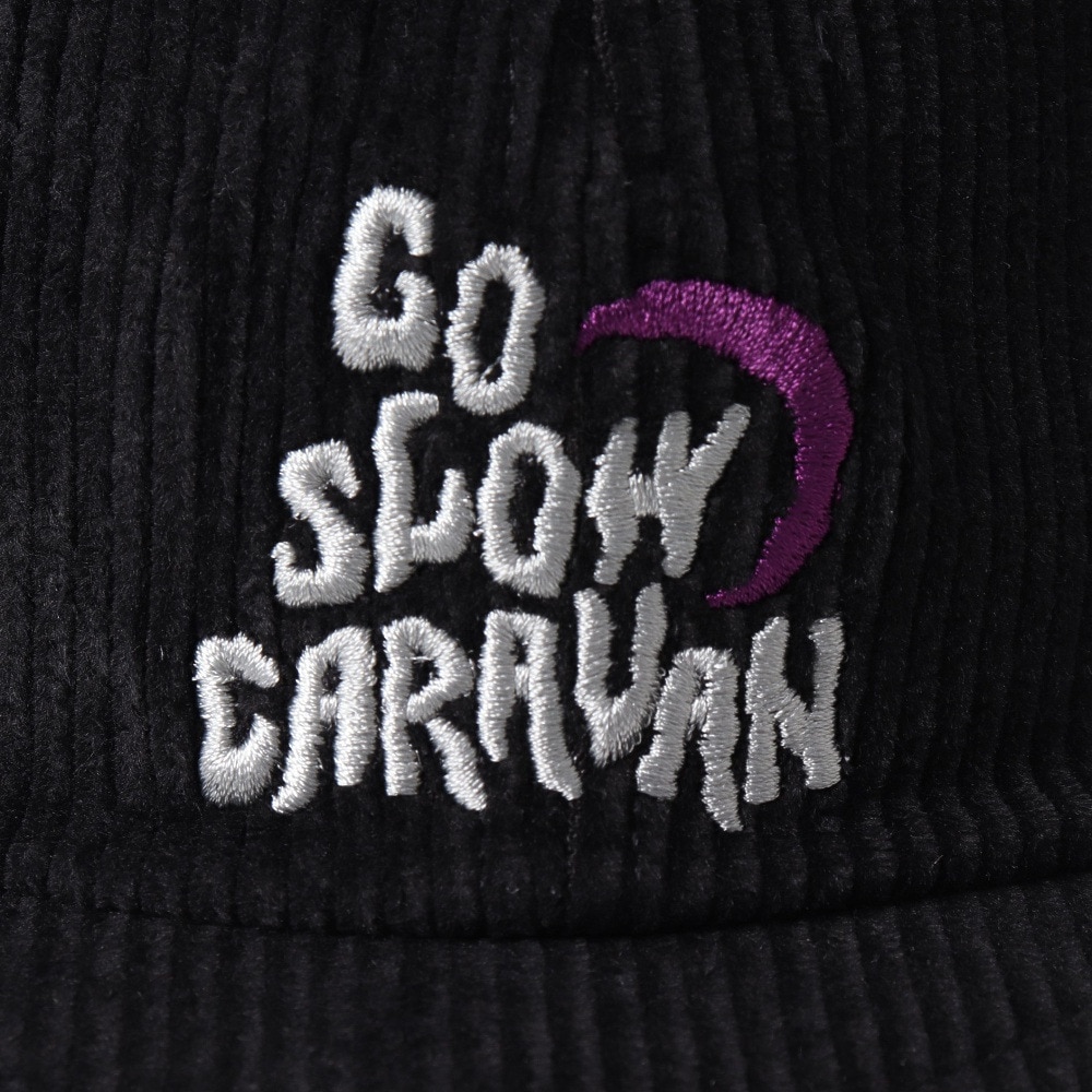 ゴースローキャラバン（GOSLOWCARAVAN）（メンズ、レディース）コーデュロイ BBキャップ 332903 BLK