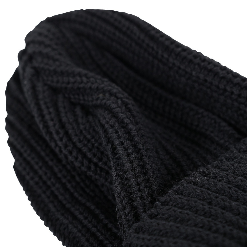 マナスタッシュ（MANASTASH）（メンズ、レディース）ニットキャップ  コットンビーニー  792-3974001 BLK ブラック
