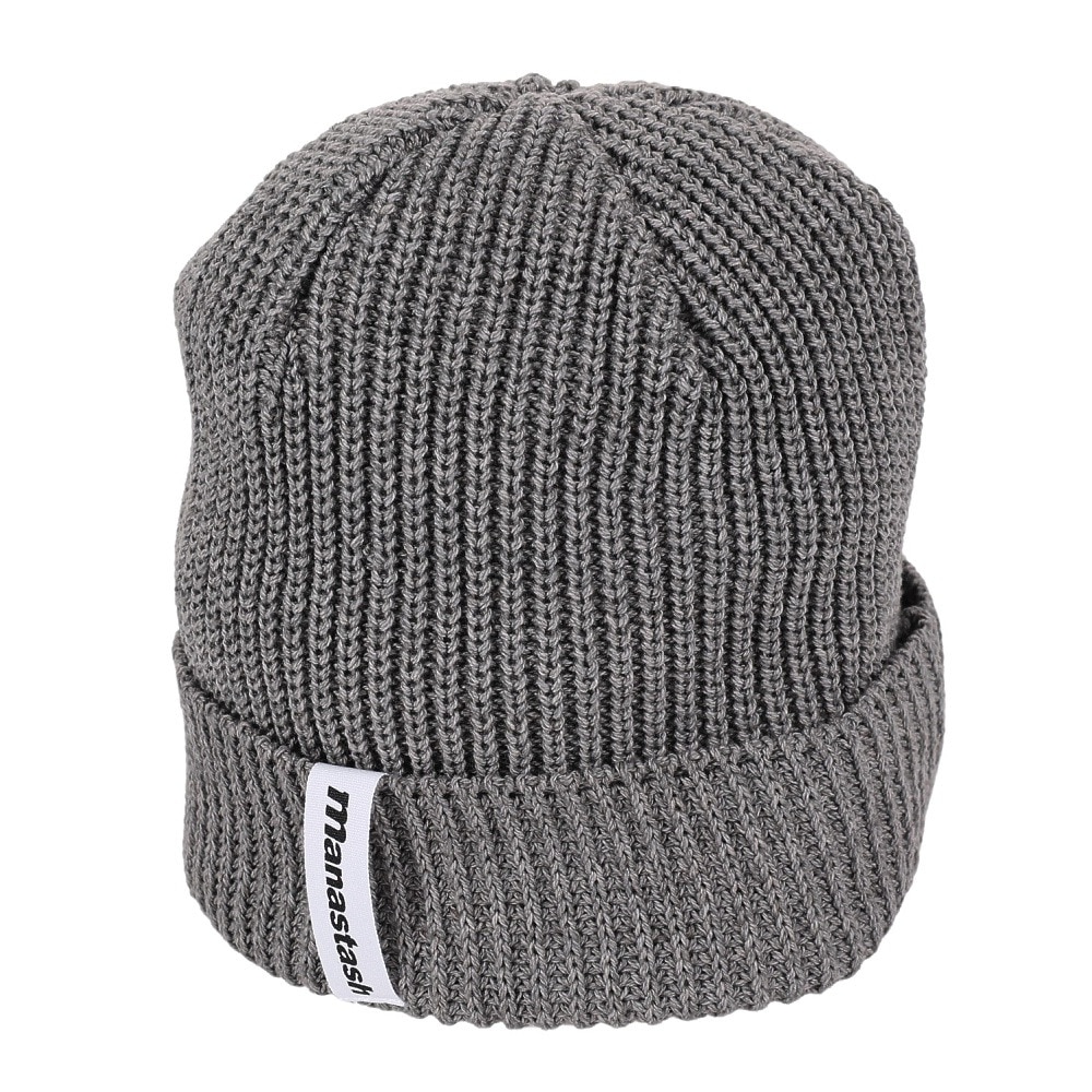 マナスタッシュ（MANASTASH）（メンズ、レディース）ニットキャップ  コットンビーニー  792-3974001 GRY グレー