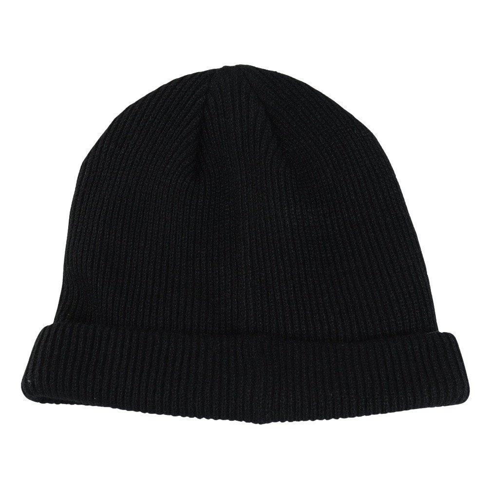 キウ（Kiu）（メンズ）ニット帽 ニットキャップ 2WAY YARN ビーニー K380-900 ブラック 汚れにくい