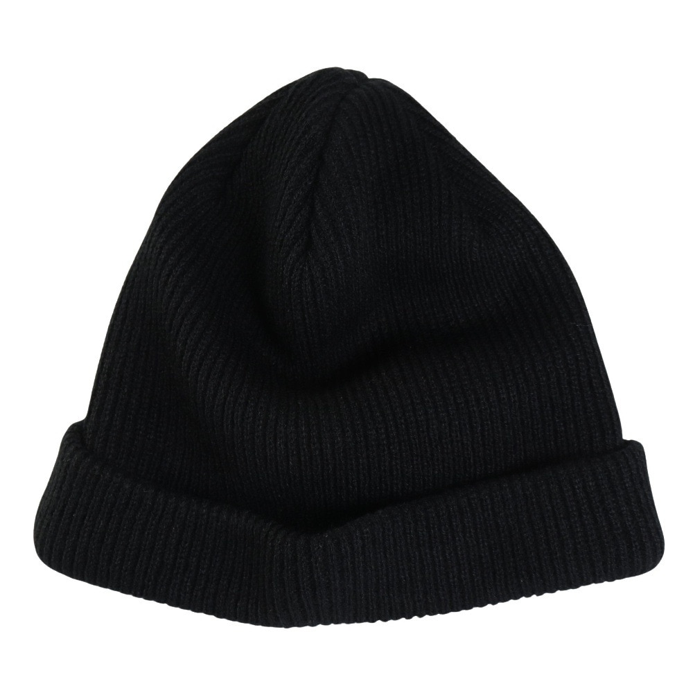 キウ（Kiu）（メンズ）ニット帽 ニットキャップ 2WAY YARN ビーニー K380-900 ブラック 汚れにくい