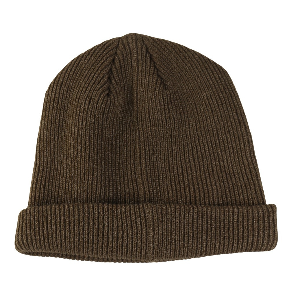 キウ（Kiu）（メンズ）ニット帽 ニットキャップ 2WAY YARN ビーニー K380-906 カーキ 汚れにくい
