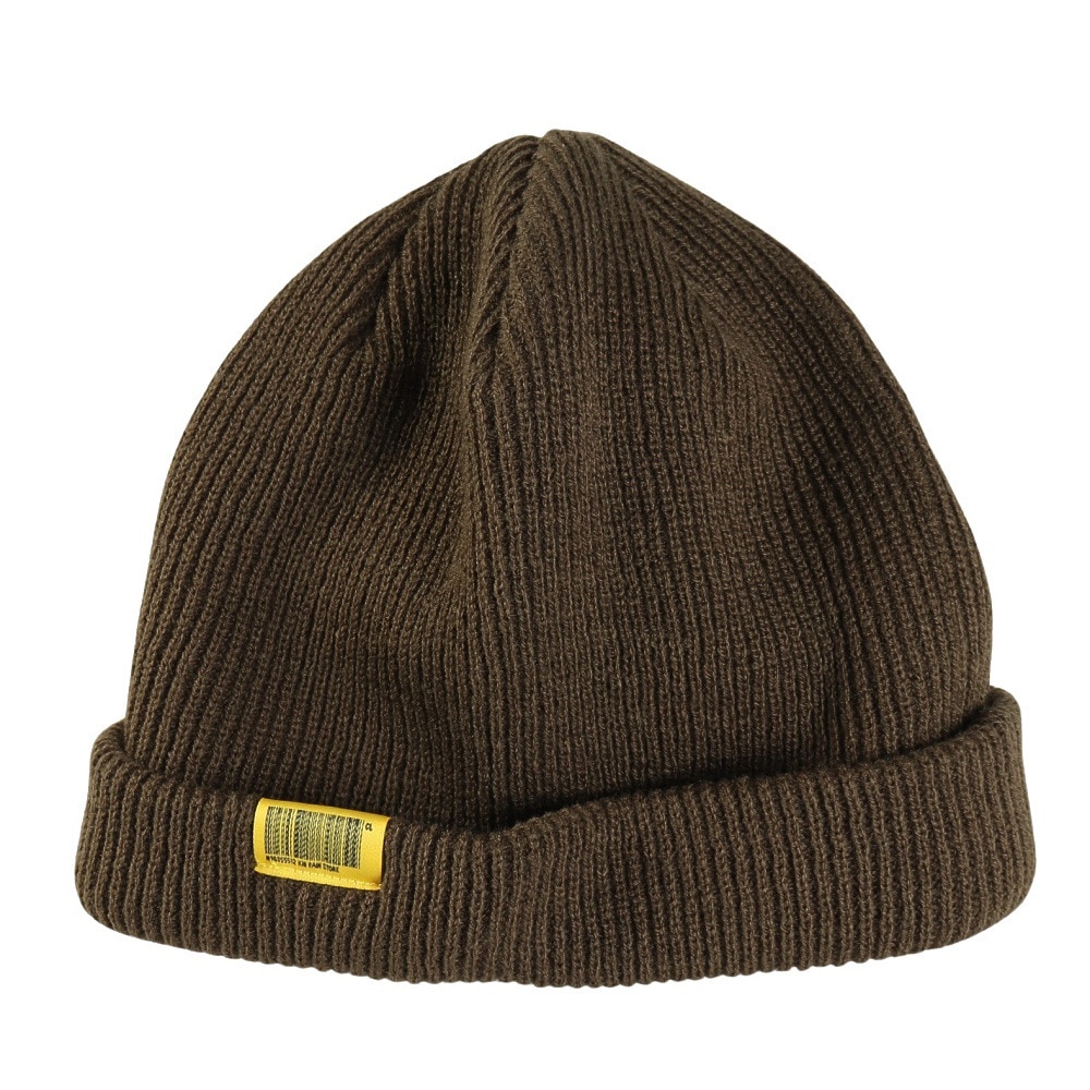 キウ（Kiu）（メンズ）ニット帽 ニットキャップ 2WAY YARN ビーニー K380-906 カーキ 汚れにくい