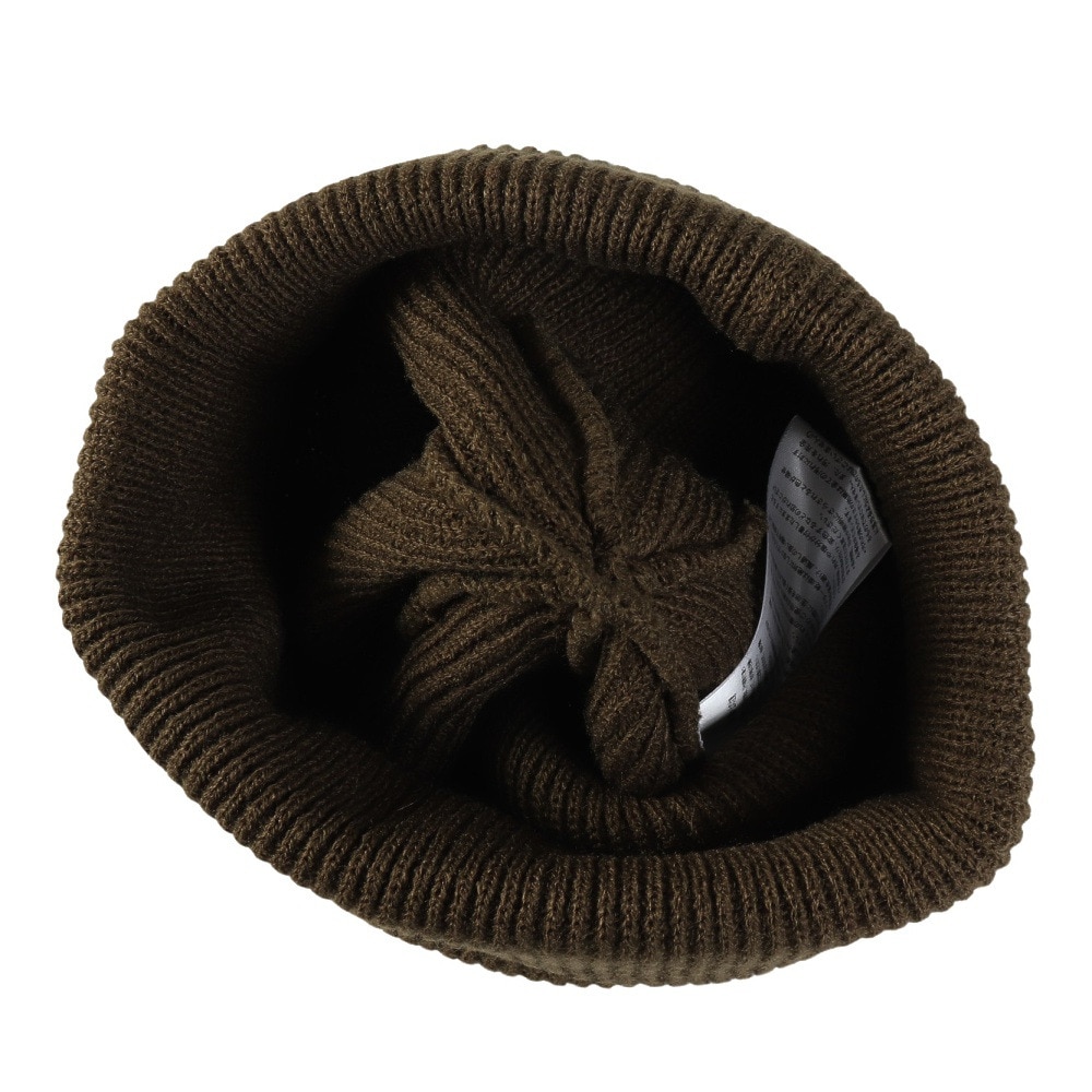 キウ（Kiu）（メンズ）ニット帽 ニットキャップ 2WAY YARN ビーニー K380-906 カーキ 汚れにくい