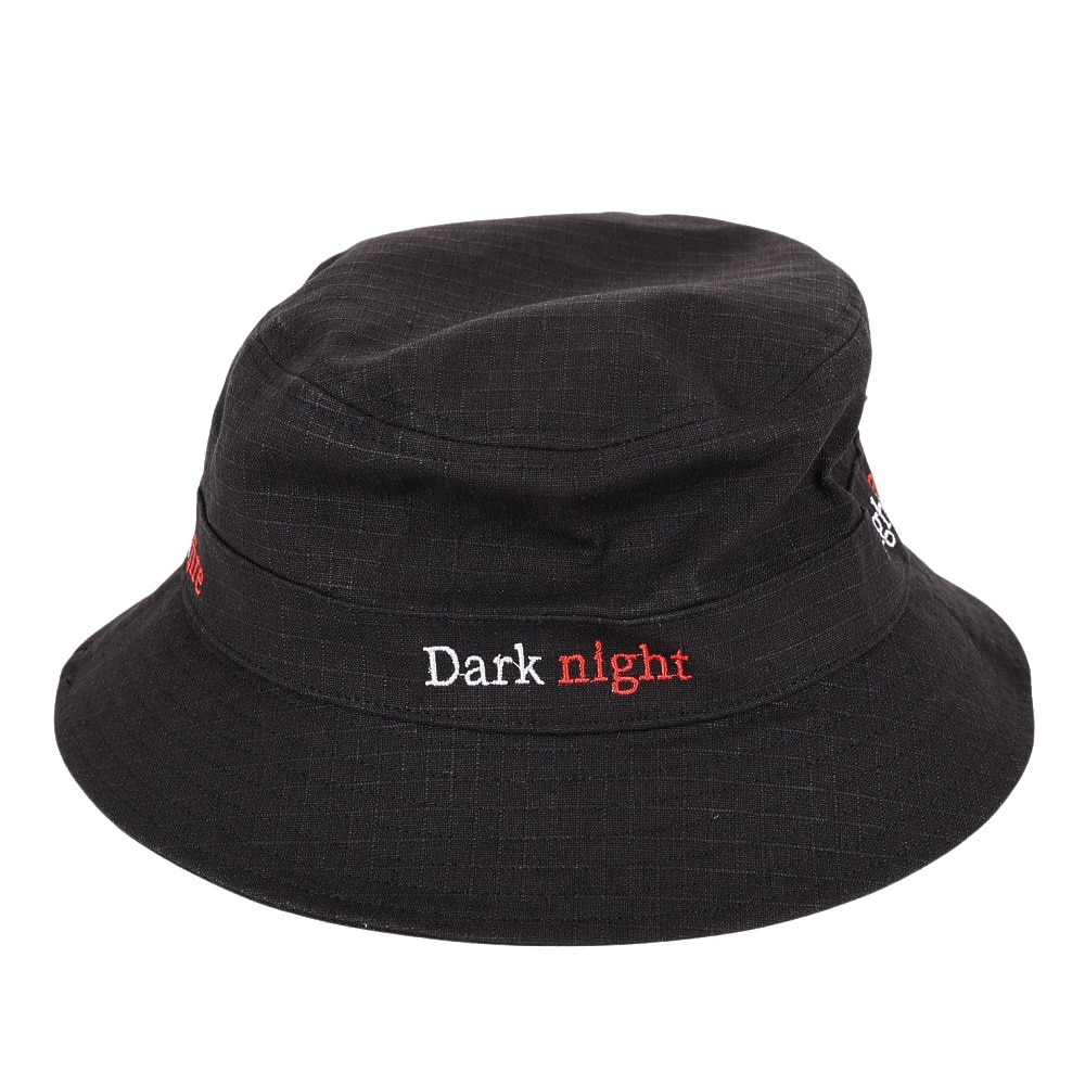 マナスタッシュ（MANASTASH）（メンズ）帽子 バケットハット MH-RIP BOONIE DARK NIGHT 792-3174005  BLK ブラック