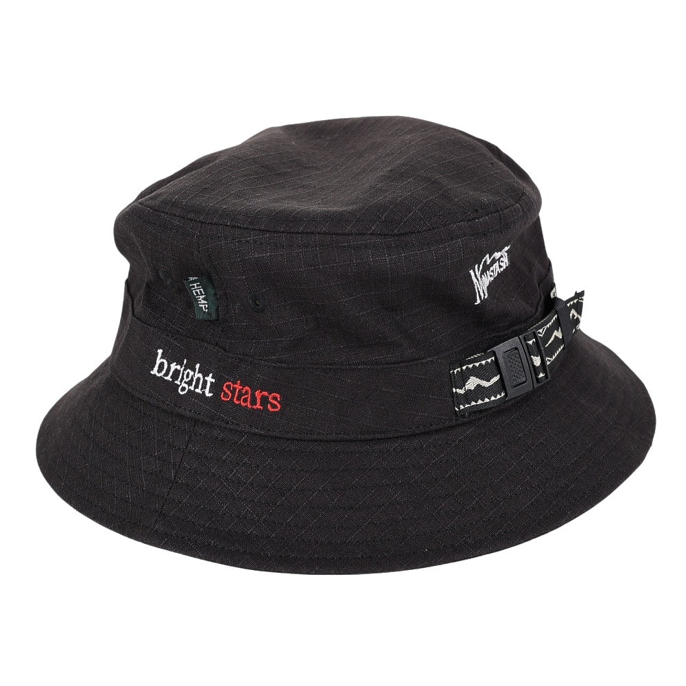 マナスタッシュ（MANASTASH）（メンズ）帽子 バケットハット MH-RIP BOONIE DARK NIGHT 792-3174005  BLK ブラック