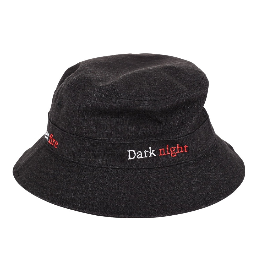 マナスタッシュ（MANASTASH）（メンズ）帽子 バケットハット MH-RIP BOONIE DARK NIGHT 792-3174005  BLK ブラック
